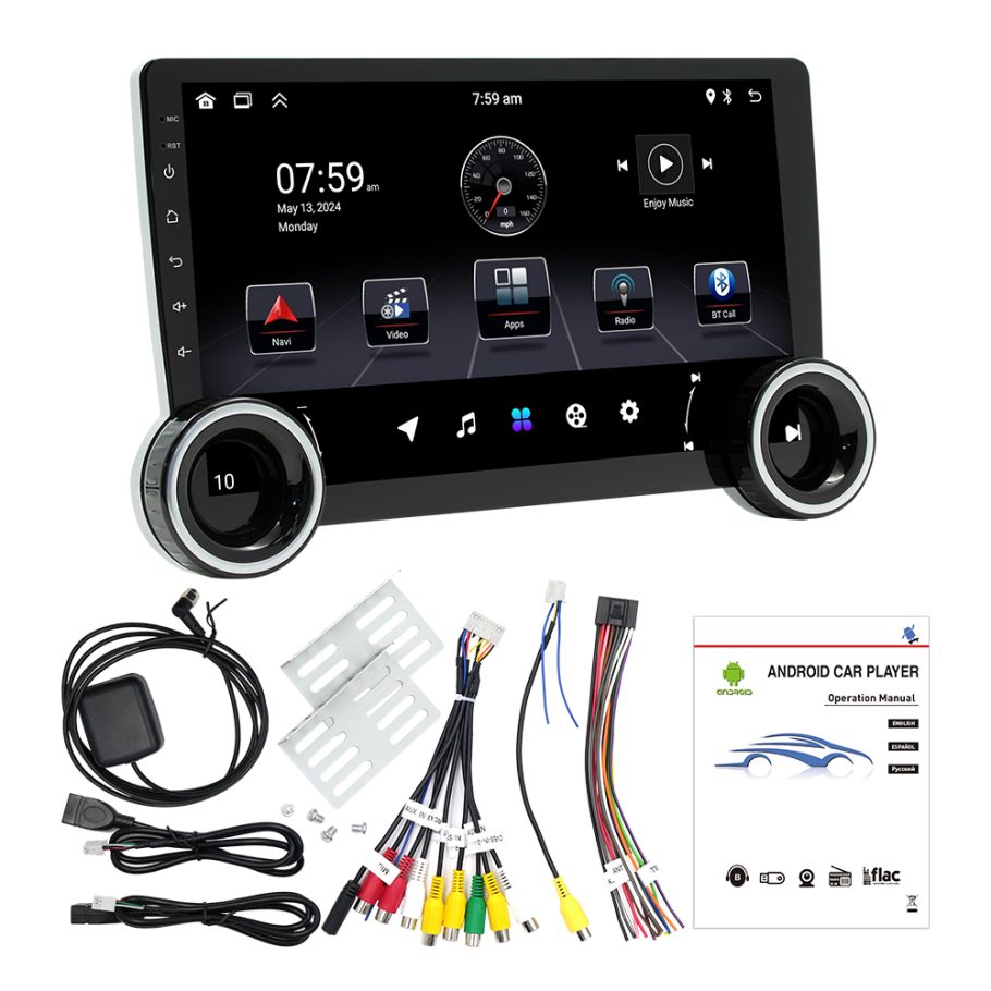 Double-DIN 10.1-Inch CarPlay Screen Android Car Radio
