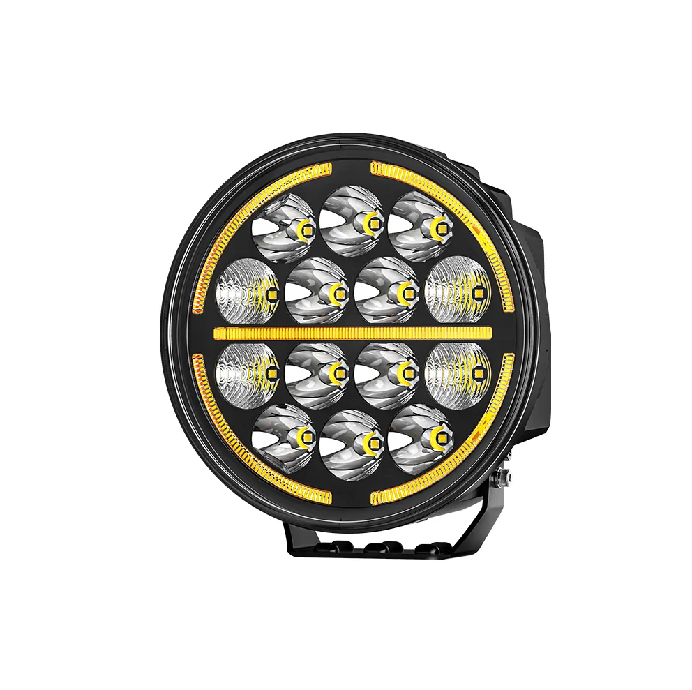 7-Inch Round Multi-Reflector LED Driving Light