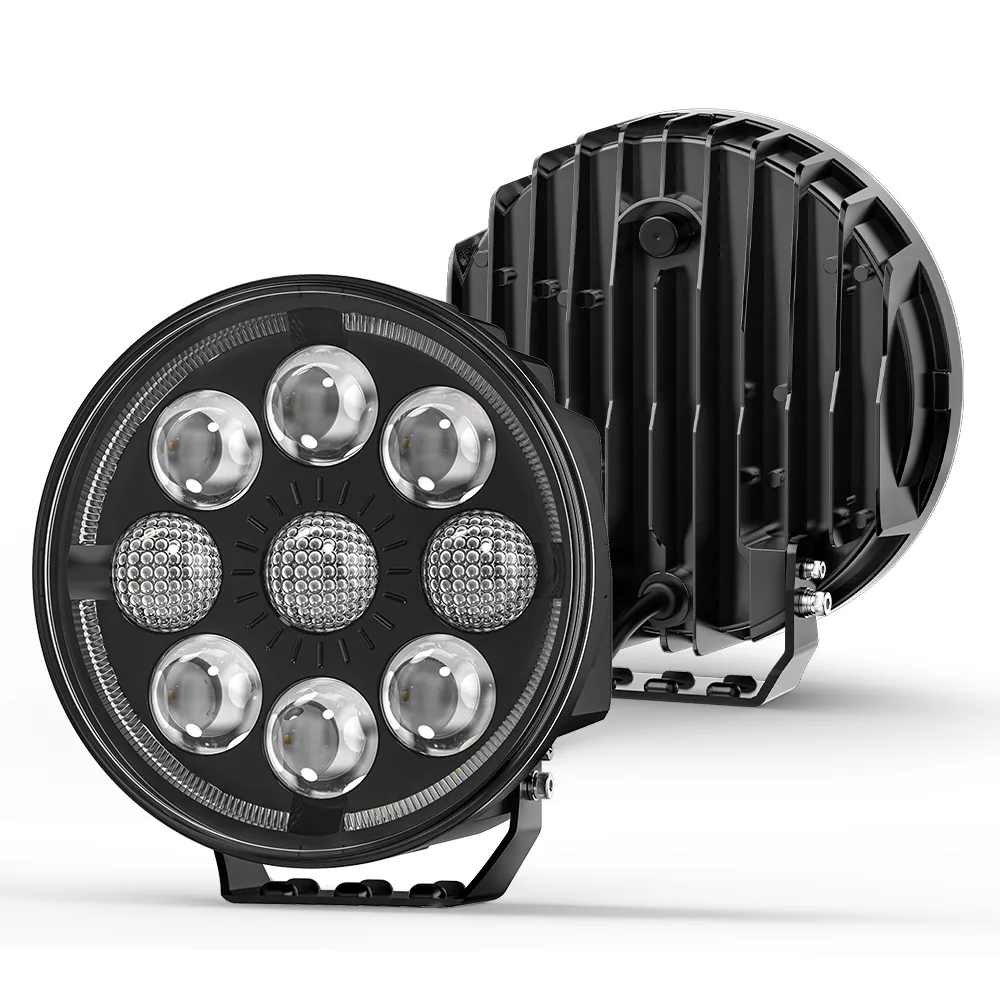7-Inch Round LED Driving Light 2