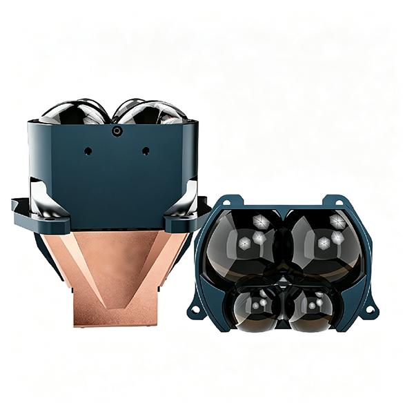 Nine-Tailed Fox Series 4-Eye Fox Dual-Beam 6-Optic LED Bi-LED Projector Lens