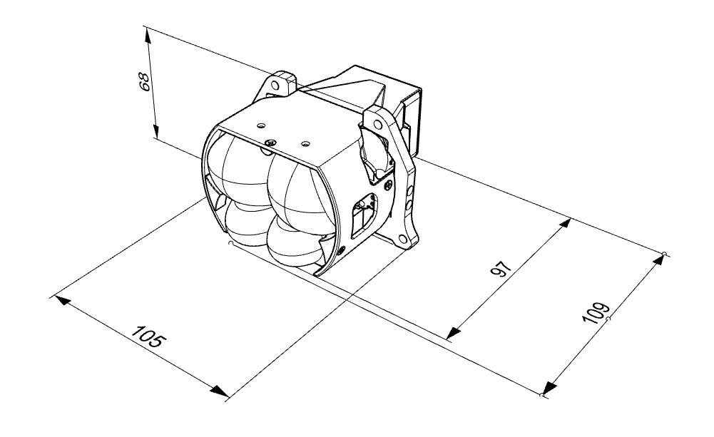 Nine-Tailed Fox Series 4-Eye Fox Dual-Beam 6-Optic LED Bi-LED Projector Lens 2
